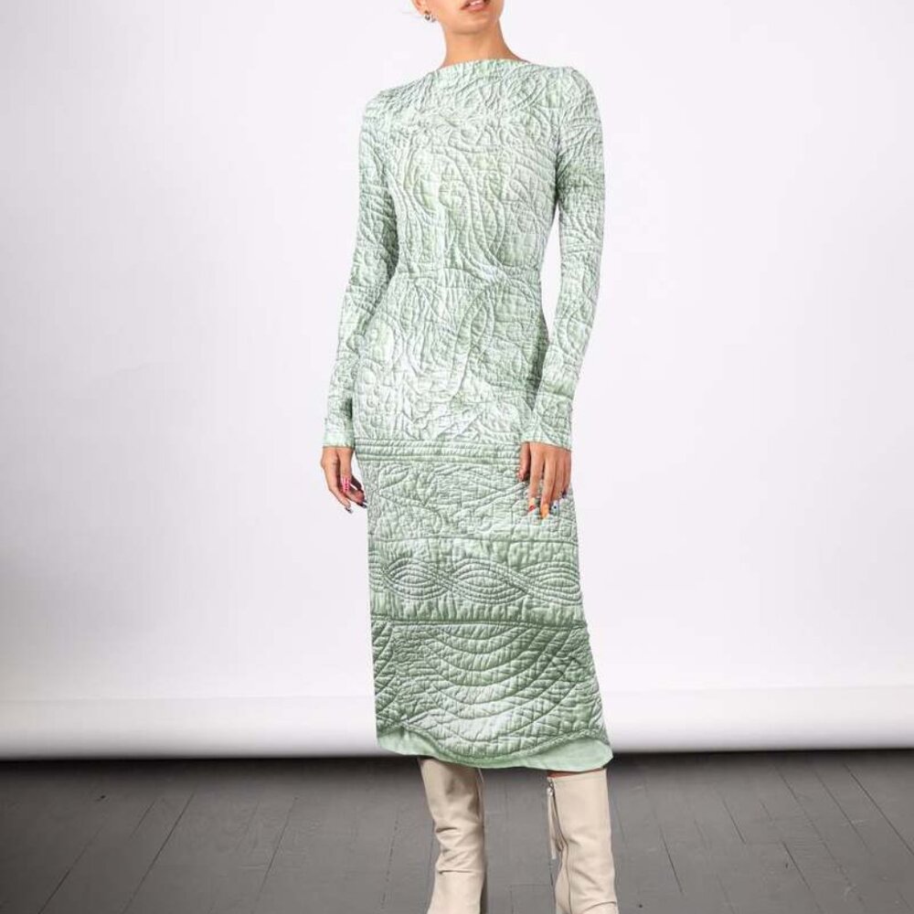 NWT MM6 MAISON MARGIELA Printed Midi Dress